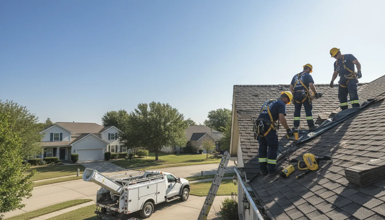 Emergency Roof Repair in Bryson, TX near me